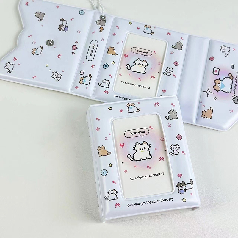 Kpop Photo Card Binder 3 Inch - Carpeta para Tarjetas Fotográficas de 3