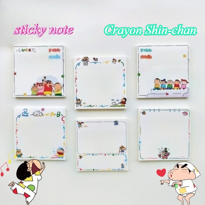 Stationery Books - Bloc de notas adhesivas con diseños