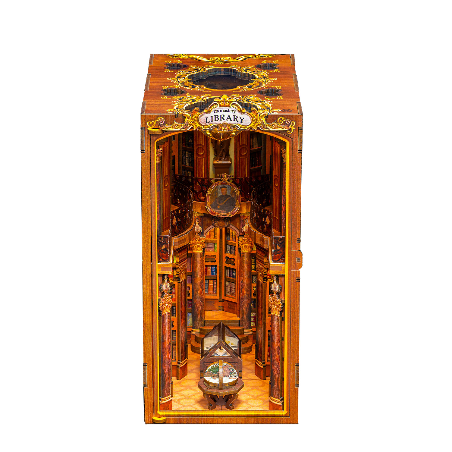 Estante de madera para rincón  - Diy Wooden Book Nook Kit Shelf Insert reseña y precio