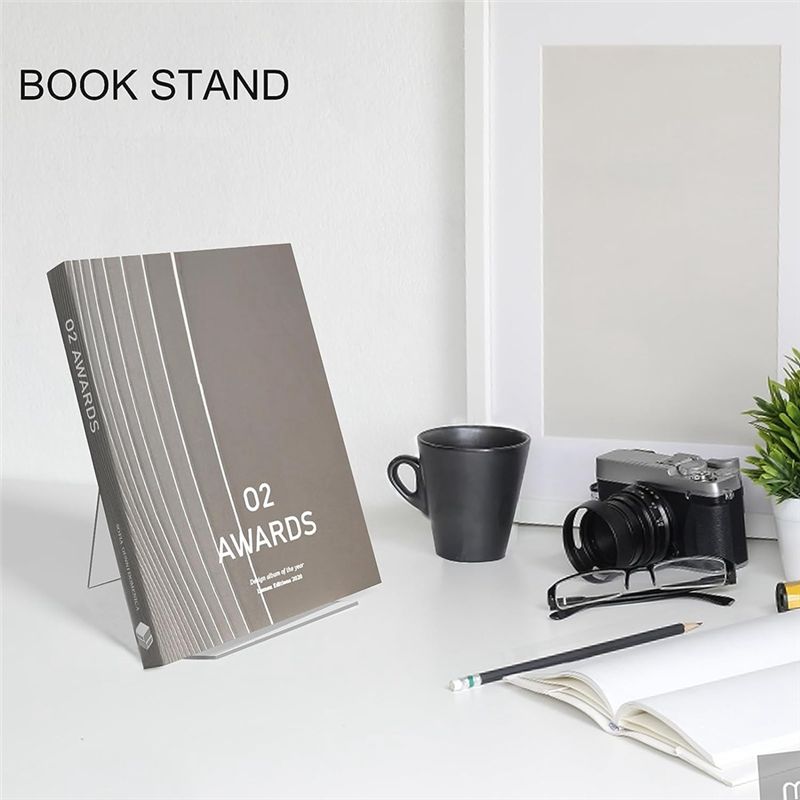 A56K Paquete de 12 Soportes Ac - Clear Acrylic Book Stand Holder reseña y precio