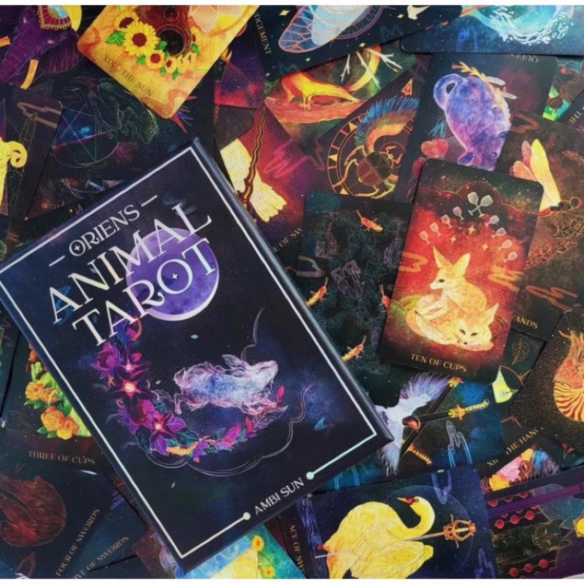 Cartas de Tarot de animales Or - Tarot Deck With Guidebook reseña y precio