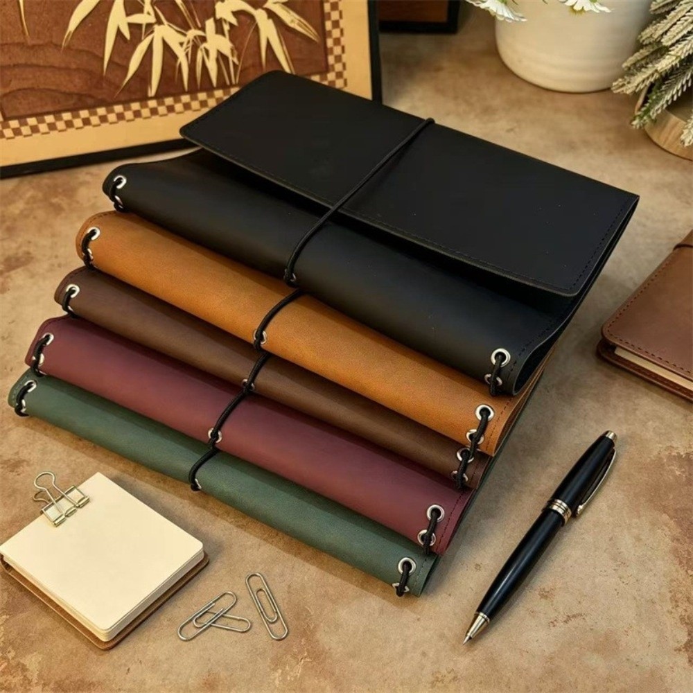Organizador de cuaderno A5, cu - Vintage Leather Journal Notebook reseña y precio