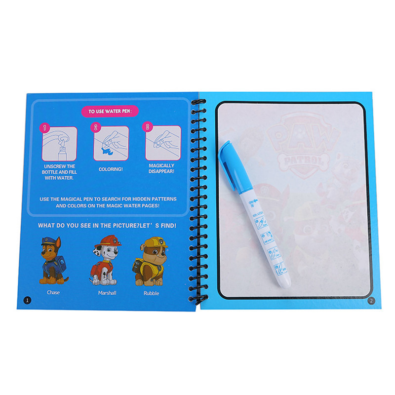 Libro de Dibujo Mágico con Agu - Reusable Water Magic Coloring Book reseña y precio